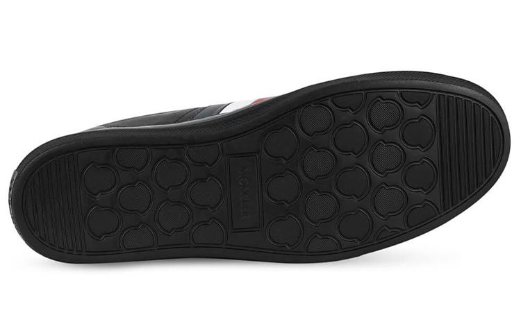 Shop モンクレール モナコ ブラックレザー 4M7144601A9A999