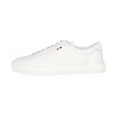 Moncler Monaco Leather Sneaker 'White'