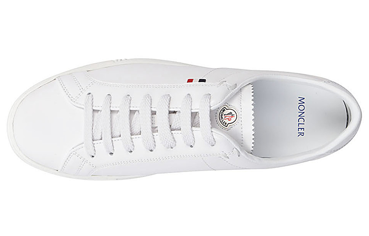 Moncler Monaco Leather Sneaker 'White' 圖 3