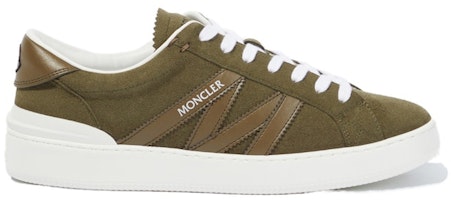 Moncler Monaco Low Top Green White I209A4M00250M3508P80 Moncler Monaco Low Top Green White I209A4M00250M3508P80