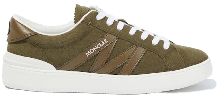 Moncler Monaco Low Top Green White I209A4M00250M3508P80 Buy Moncler Monaco Low Top Green White I209A4M00250M3508P80