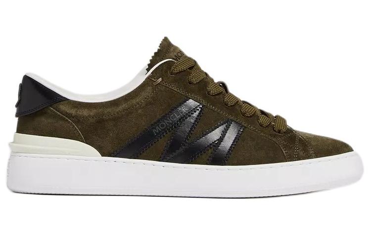 Moncler Monaco M Trainers 'Brown Leather Low Top' 圖 2