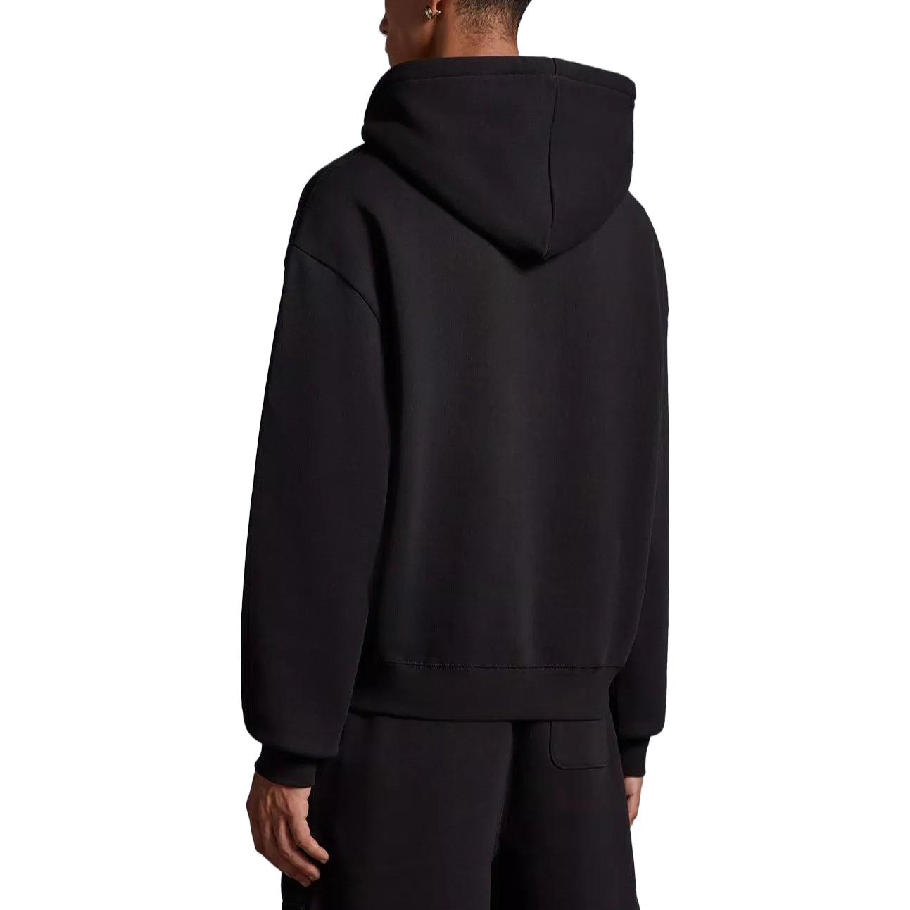 Shop Sudadera Negra Moncler Moncoeur con Logo de Corazón y Diseño Casual. I20918G00044809KX999