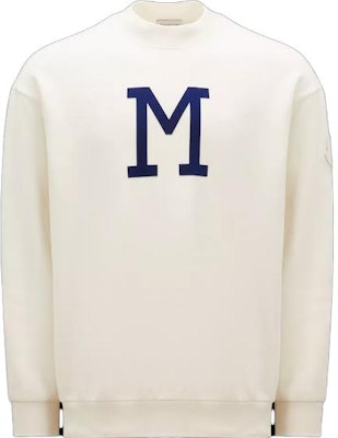 モンクレール モノグラム クルーネック スウェットシャツ ホワイト 長袖プルオーバー I20918G0007089A9Y034 Order モンクレール モノグラム クルーネック スウェットシャツ ホワイト 長袖プルオーバー I20918G0007089A9Y034