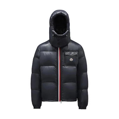 Moncler Montbeliard Short Hooded Down Jacket Navy Unisex Snow Collection 0911A51X0068950742