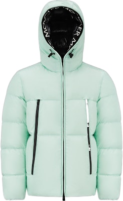 Moncler Montcla FW22 Logo Mint Green Hooded Puffer Jacket H20911B56900C030080N Buy Moncler Montcla FW22 Logo Mint Green Hooded Puffer Jacket H20911B56900C030080N