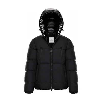 Moncler Montcla Unisex Down Jacket with Zip Logo and Goose Down Hood Trim 0911B56900C0300999