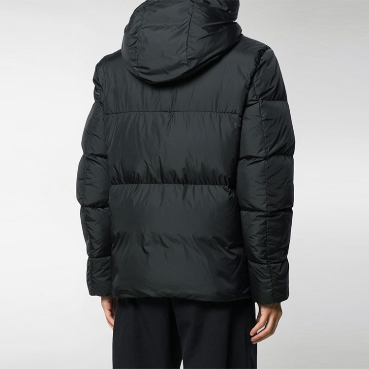 Details for Moncler Montcla Jaket Unisex dengan Logo Ritsleting & Trim Hood Bulu Angsa. 0911B56900C0300999