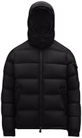 Moncler MONTGENEVRE Black Hooded Puffer Jacket I20911A5370054272999 Moncler MONTGENEVRE Black Hooded Puffer Jacket I20911A5370054272999