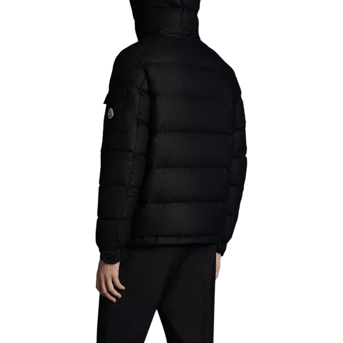 Purchase 몽클레어 몽제네브 블랙 후드 패딩 재킷 I20911A5370054272999