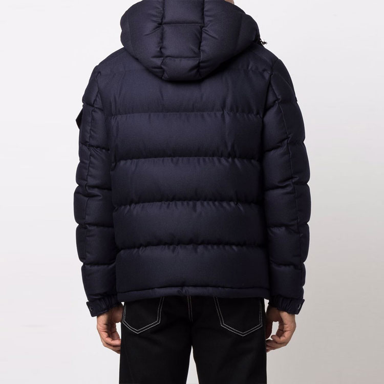 Moncler Montgenevre Hooded Down Jacket Navy Blue Winter Coat 0911A5370054272742 圖 6