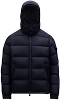 Moncler MONTGENEVRE Unisex Hooded Zip Down Jacket Night Blue I20911A5370054272742 Moncler MONTGENEVRE Unisex Hooded Zip Down Jacket Night Blue I20911A5370054272742