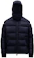 Buy 蒙克莱 MONTGENEVRE 男女连帽夜蓝色拉链羽绒外套 I20911A5370054272742