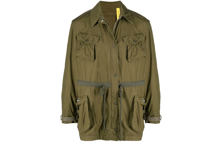 Moncler Multi-Pocket Drawstring Jacket Green () 1A00005M1145833