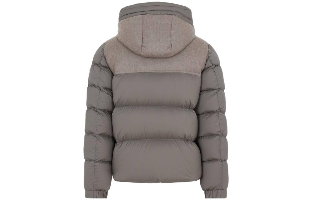 Moncler Mussala Brown Loose Fit Hooded Down Jacket Unisex 1A00136596K7827 圖 3