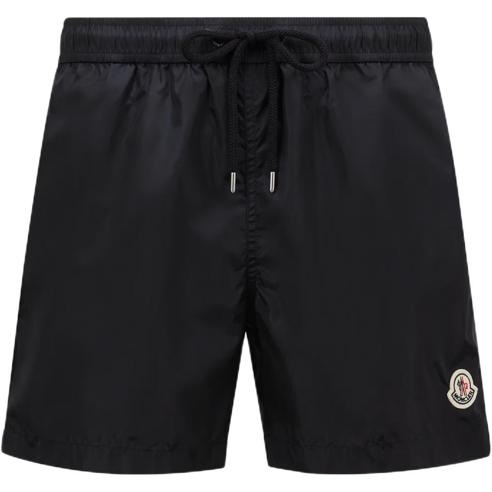 Moncler Navy Blue Drawstring Relaxed Fit Swim Shorts. 2C7080053326743