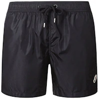 Order Moncler Traje de Baño Azul Marino con Cordón y Corte Relajado. 2C7080053326743
