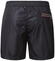 Lookbook Moncler Traje de Baño Azul Marino con Cordón y Corte Relajado. 2C7080053326743