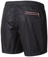 Shop Moncler Traje de Baño Azul Marino con Cordón y Corte Relajado. 2C7080053326743