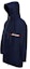 Shop Moncler Navy Blue Mid-Length Hooded Casual Jacket 1C70300549ML741
