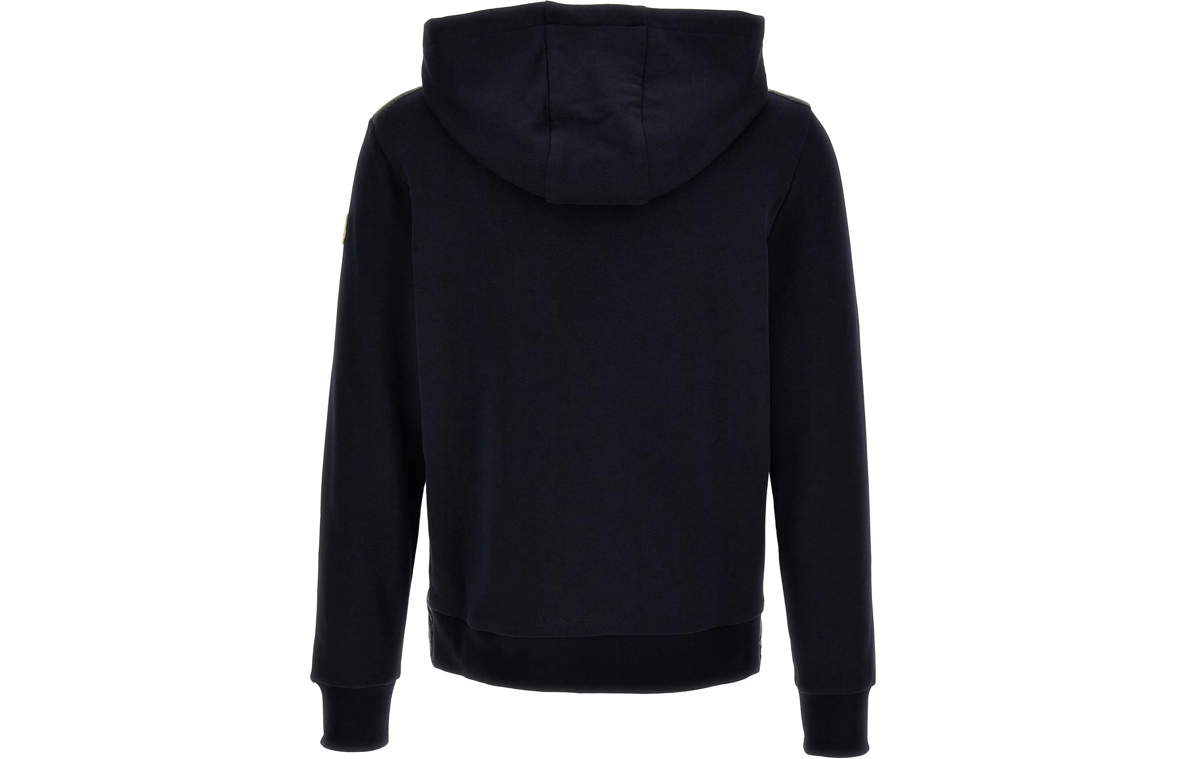 Moncler Navy Logo Print Down Padded Zip-Up Hooded Jacket 8G00059-809KZ-778 圖 3