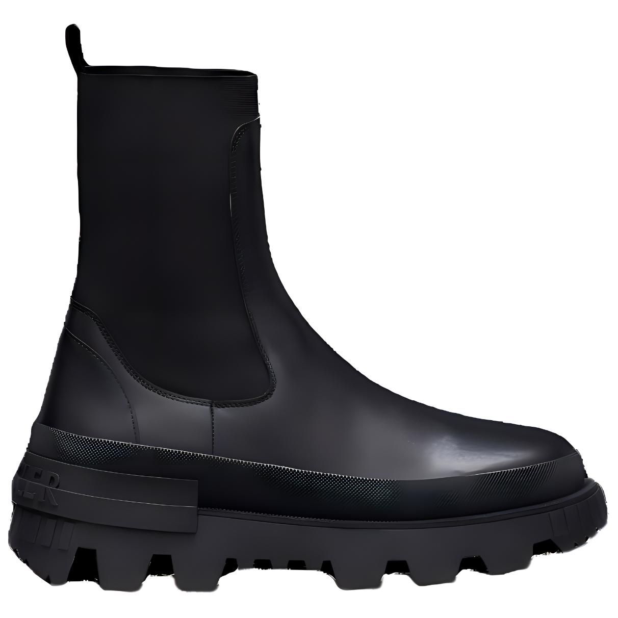 Moncler Neue Chelsea Boot 'Black Leather' 圖 2