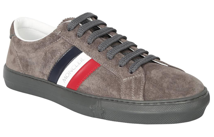 Moncler New Monaco 'Grey Velvet Leather' 圖 2