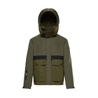Moncler Nylon Drawstring Snap Button Hooded Jacket - 0911A7520054A91825