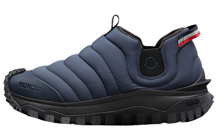 Moncler Nylon Low-Top 'Blue Casual'