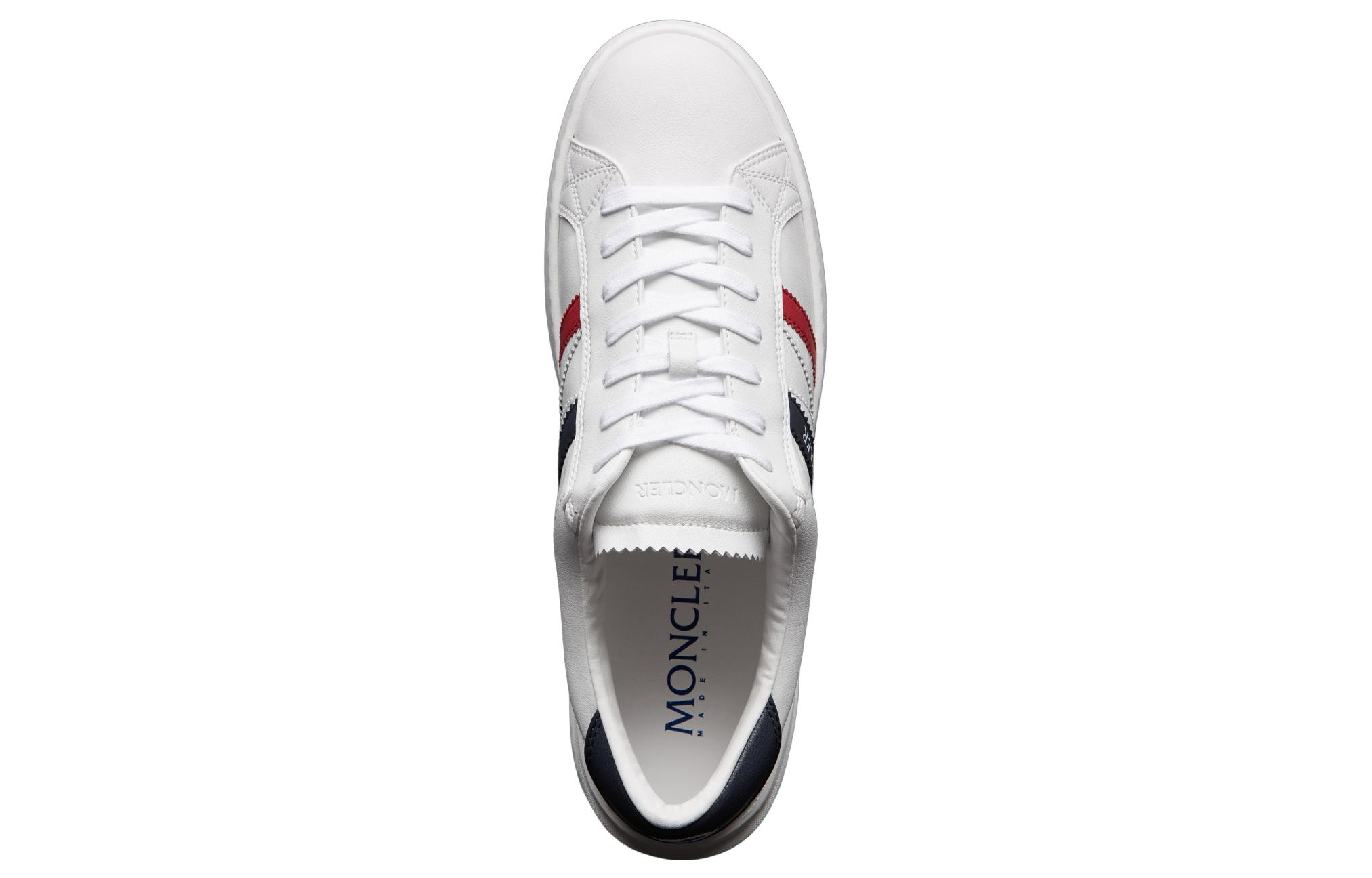 Moncler Nylon Low-Top 'White' 圖 3