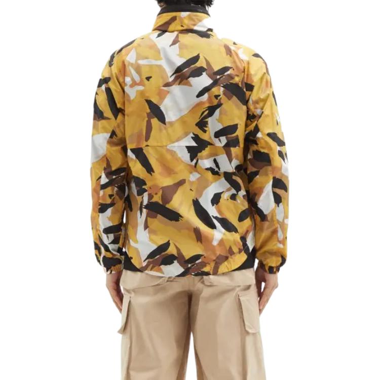Shop 盟可睐 Oct 系列黄色迷彩尼龙夹克防风外套 G10921B711005957Z