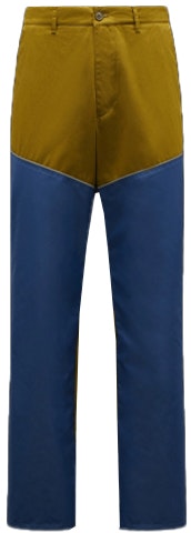 moncler-olive-green-color-block-straight-leg-casual-pants-men-s-g20922-a00003539-jj-782