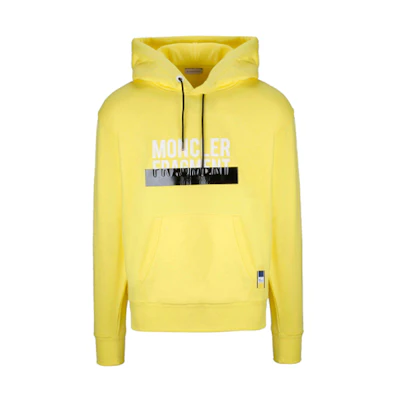 Moncler Oversized Letter Hoodie Yellow 8003750809DW114