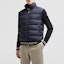Purchase Moncler Padded Corduroy FW24 Navy Blue Lightweight Zip-Up Down Jacket Unisex. J20919B00001M1509779