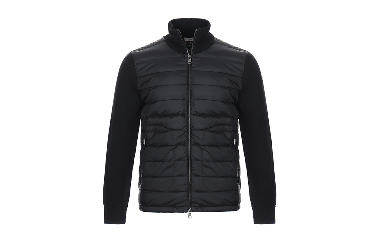 Order Moncler 黑色燈芯絨羽絨外套 男女款 F20919B50700A9341999