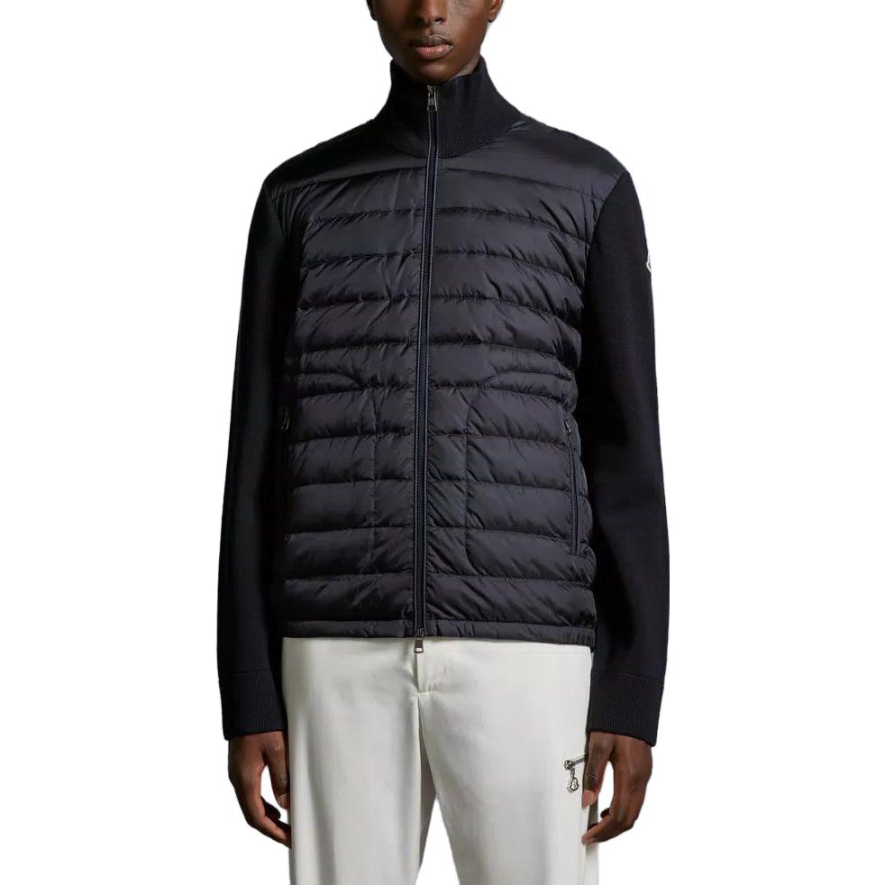 Lookbook Moncler Padded Corduroy High-Neck Full-Zip Down Jacket I20919B50700A9341777