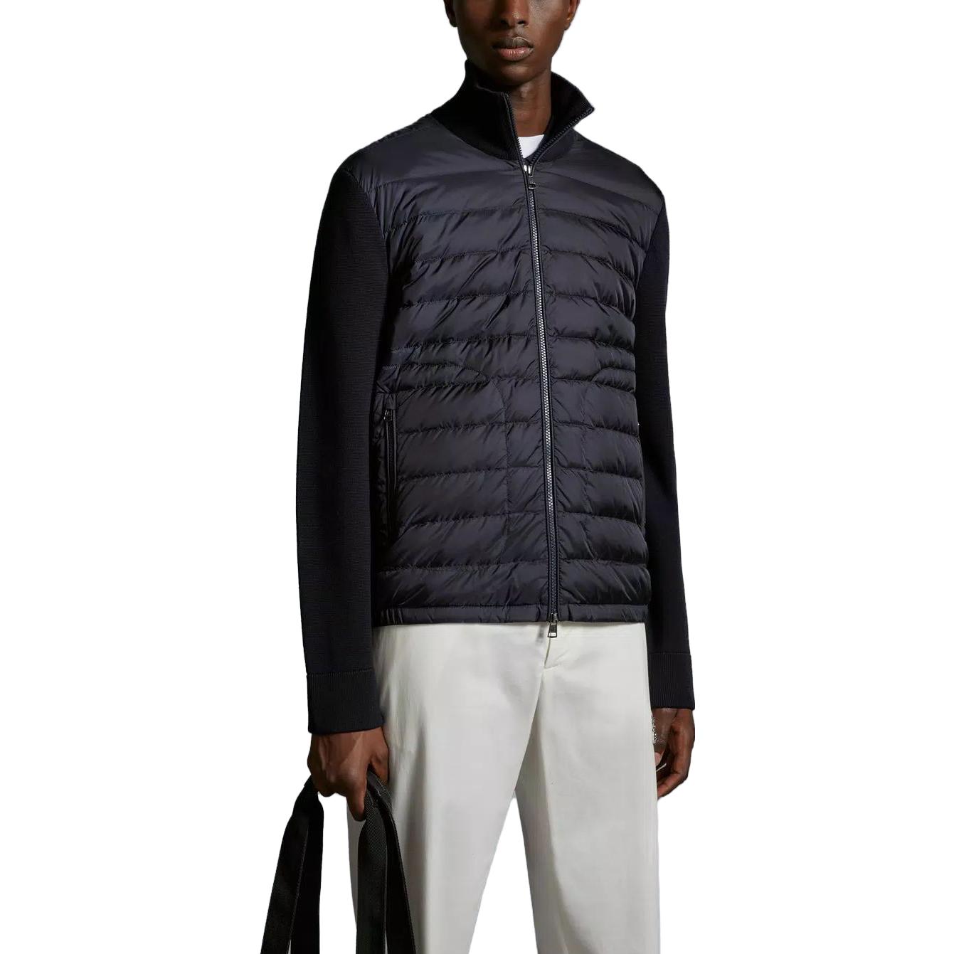 Purchase Moncler Padded Corduroy High-Neck Full-Zip Down Jacket I20919B50700A9341777