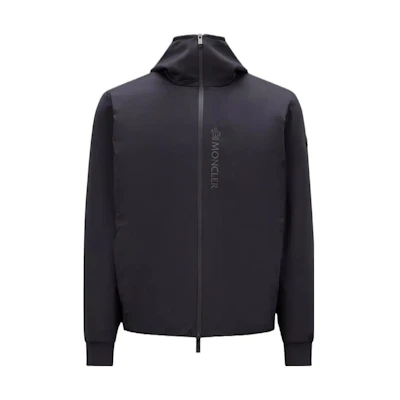 Moncler Padded Corduroy Hooded Zip Jacket for Men I20918G0005489A8K999