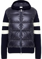 Moncler Padded Corduroy Quilted Hooded Jacket Unisex Navy Blue. 9B00017M1131742 Moncler Padded Corduroy Quilted Hooded Jacket Unisex Navy Blue. 9B00017M1131742