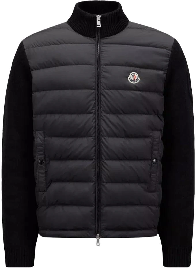 moncler-padded-corduroy-stand-collar-slim-fit-down-jacket-unisex-black-j10919-b00020-m1115999
