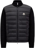 Moncler Padded Corduroy Stand Collar Slim Fit Down Jacket Unisex Black J10919B00020M1115999 Moncler Padded Corduroy Stand Collar Slim Fit Down Jacket Unisex Black J10919B00020M1115999