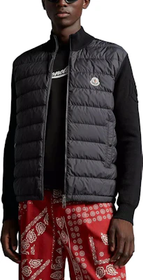Moncler Jaket Corduroy Hitam Slim Fit Unisex dengan Padded dan Stand Collar J10919B00020M1115999 Lookbook Moncler Jaket Corduroy Hitam Slim Fit Unisex dengan Padded dan Stand Collar J10919B00020M1115999