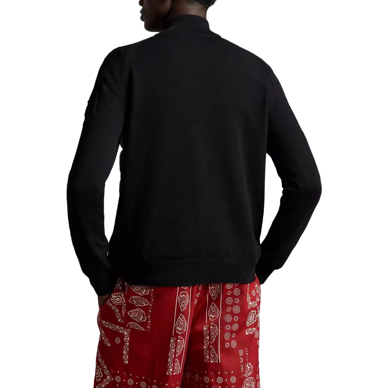 Moncler Padded Corduroy Stand Collar Slim Fit Down Jacket Unisex Black J10919B00020M1115999 圖 4