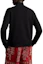 Shop Moncler Jaket Corduroy Hitam Slim Fit Unisex dengan Padded dan Stand Collar J10919B00020M1115999