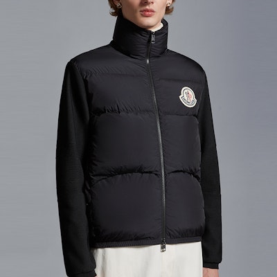 Moncler Padded Corduroy Unisex Black Down Jacket Long Sleeve No Hood I20919B00024M1124999 Lookbook Moncler Padded Corduroy Unisex Black Down Jacket Long Sleeve No Hood I20919B00024M1124999
