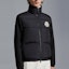 Lookbook Moncler 加厚燈芯絨黑色羽絨外套 長袖無帽 男女通用 I20919B00024M1124999