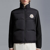 Moncler 加厚燈芯絨黑色羽絨外套 長袖無帽 男女通用 I20919B00024M1124999 Shop Moncler 加厚燈芯絨黑色羽絨外套 長袖無帽 男女通用 I20919B00024M1124999