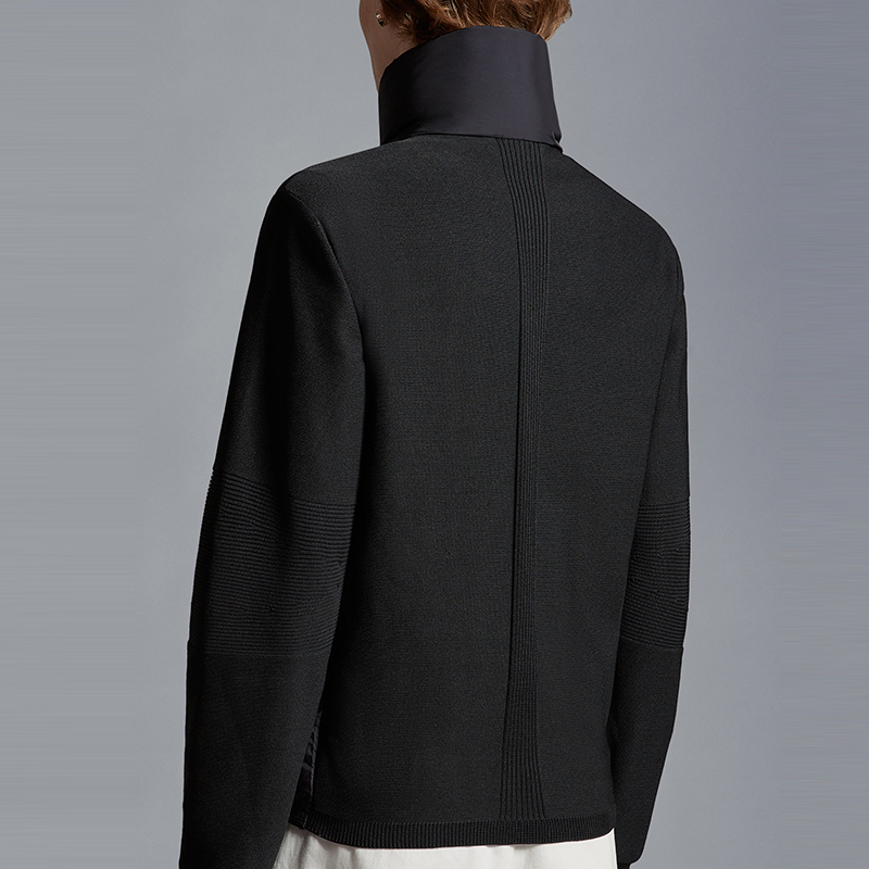 Purchase Moncler 加厚燈芯絨黑色羽絨外套 長袖無帽 男女通用 I20919B00024M1124999