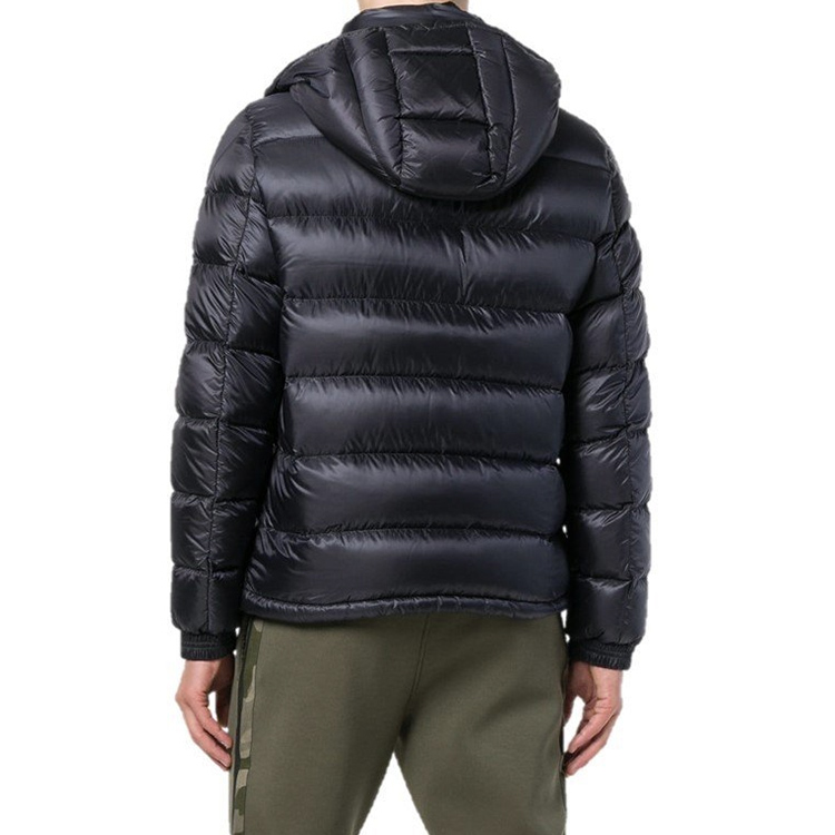 Moncler Padded Corduroy Unisex Hooded Down Jacket Dark Blue 418114953334742 圖 4
