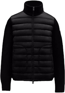 Moncler 黑色高領拉鍊羽絨針織毛衣 I20919B50700A9341999 Buy Moncler 黑色高領拉鍊羽絨針織毛衣 I20919B50700A9341999
